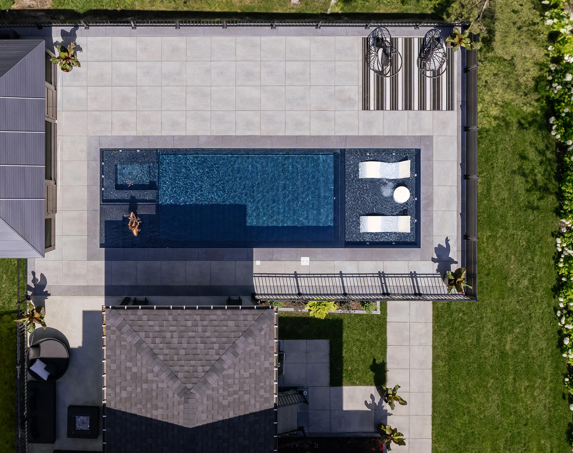 Installation de piscine à Lévis